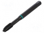Tap | M8 | 1.25 | L: 90mm | Holder: square,machine | 6.2mm | B | Green