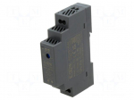 Power supply: switching | for DIN rail | 15W | 15VDC | 1A | 100&divide;240VAC