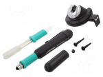 Soldering iron | 15W | for soldering station | 100&divide;450&deg;C | wireless