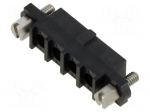 Connector: wire-wire/PCB | plug | female | PIN: 4 | Datamate Mix-Tek