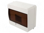 Enclosure: for modular components | IP30 | wall mount | Body: white