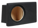 Car loudspeaker enclosure | MDF | black | textil | 15l | 250mm | 286mm