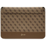 Guess Sleeve GUCS14PS4SGW 14" 4G Stripe Metal Logo / brown