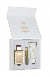 Set Lattafa The Kingdom Men Edp 100ml + Edp 12ml + Shower Gel 100ml