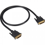 Sharkoon - kabel DVI-D - DVI-D (24+1) - 1m - czarny