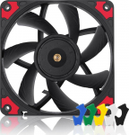 Noctua NF-A12x15 PWM chromax.black.swap, case fan (black)