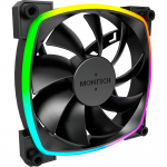 Montech AX120 PWM 120x120x25 (black, 120 mm)