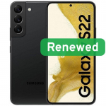 Samsung Renewed Grade Factory-sealed | Galaxy S22 | Black | 6.1 " | 128 GB | 5G