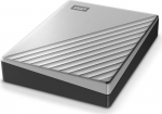 WD My Passport for Mac Ultra 4 TB hard drive&nbsp;(silver / black, USB 3.2 C gene 1)