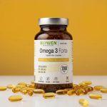 BIOWEN Omega 3 Forte 1000 mg EPA, 500 mg DHA &ndash; food supplement for humans &ndash; 90 capsules