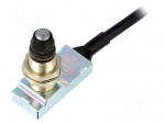 Limit switch | pin plunger with thread M16x1 | SPDT | 5A | lead 2m