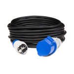 Elektrimaterjalid // Elektri laiendid, Pikendusjuhtmete, hajutuste ja UK ja USA adapterite komplekt // Przedłużacz/adapter camping extrem