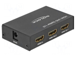 Splitter | HDMI 2.0 | 3D,4K,EDID,HDCP 1.4,HDCP 2.2,HDR,UHD 2160p
