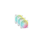 CORSAIR ventilaator iCUE Link LX120 RGB 120*120*25 White Triple