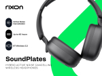 Rixon Soundplates juhtmevabad k&otilde;rvaklapid Black