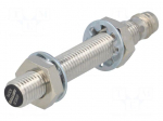 Sensor: inductive | Output conf: PNP / NO | 0&divide;2mm | 12&divide;30VDC | M8 | IP67