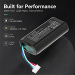 4800mAh Replacement Battery for Autel Evo V1 Remote Controller, Evo V2 Remote Controller, 01DQ0107-01, EF7