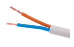 Przew&oacute;d elektryczny linka H03VV-F OMY 2x1mm2 300V ELEKTROKABEL biały 100m