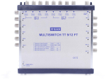 MULTISWITCH Telmor TT 9/12 FT CLASSIC l&otilde;ppv&otilde;rgujaam koos toitega