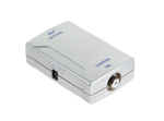 &Uuml;hendused // Different Audio, Video, Data connection plug and sockets // Przejści&oacute;wka, konwerter sygnału  cyfrowego audio na optyczny z zasilaniem
