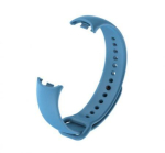 Strap Riff Silicone Strap for Xiaomi Mi Band 8 series Blue