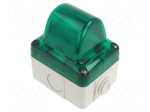 Signaller: lighting | continuous light | green | 27 COMBI | 230VAC