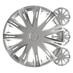 Auto- ja mootorrattatooted, elektroonika, navigatsioon, CB raadio // Kaubad autodele, mootorratastele, motorolleritele // Kołpaki samochodowe 4szt. komplet spark srebrne 16" cali color box