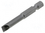 Screwdriver bit | slot | 5,5x0,8mm | Overall len: 50mm