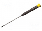 Screwdriver | slot | SL 3mm | Blade length: 100mm | Overall len: 197mm