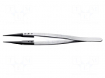 Tweezers | replaceable tips | Blade tip shape: flat | ESD