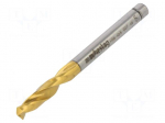 Drill bit | for metal | &Oslash;: 5.1mm | L: 62mm | HSS-CO | film,separately