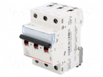 Circuit breaker | 400VAC | Inom: 10A | Poles: 3 | DIN | Charact: C | 6kA