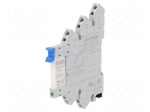 Relay: interface | SPDT | Ucoil: 24VDC | Ucoil: 24VAC | 6A | 6A/250VAC
