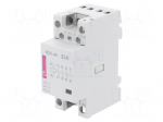 Contactor: 4-pole installation | NO x4 | 230VAC | 25A | DIN | R