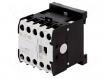 Contactor: 3-pole | NO x3 | Auxiliary contacts: NO | 24VAC | 6.6A | DIN