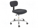 Chair | ESD | Seat dim: 450x400mm | Back dim: 400x270mm | 475&divide;600mm