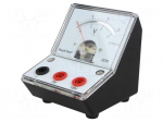 Meter: table | VDC: 0&divide;3/15V | 2% | Display: analogue | 50&Omega;
