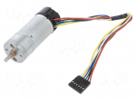 Motor: DC | with encoder,with gearbox | LP | 12VDC | 1.1A | 1200rpm