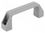 Handle | Mat: technopolymer (PA) | grey | H: 38mm | L: 109mm | W: 21mm