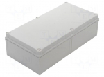 Enclosure: multipurpose | X: 300mm | Y: 600mm | Z: 170mm | QUICK | grey