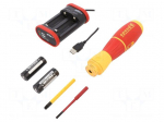 Kit: electric screwdriver | PlusMinus cross PZ-type,slot | IP67