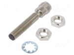 Sensor: inductive | Output conf: PNP / NO | 0&divide;4mm | 10&divide;30VDC | M8 | IP67