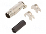 Connector: HDC | contact insert | female | 50V | PIN: 4 | for cable