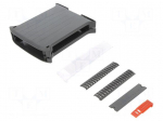 Enclosure: for DIN rail mounting | Y: 101mm | X: 22.5mm | Z: 120mm