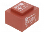 Transformer: encapsulated | 16VA | 117VAC | 9V | 9V | 889mA | 889mA | PCB