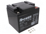 Re-battery: acid-lead | 12V | 50Ah | AGM | maintenance-free | BCL