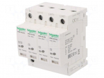 Surge arrester | Type 2 | Poles: 3+N | for DIN rail mounting | IP20
