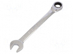Wrench: combination spanner | rattle | 18mm | Chrom-vanadium steel