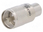 Connector: UHF (PL-259) | plug | male | straight | soldering | PTFE