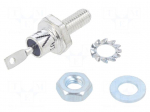 Diode: rectifying | 1.2kV | 25A | anode to stud | DO203AA,DO4 | 1.3V
